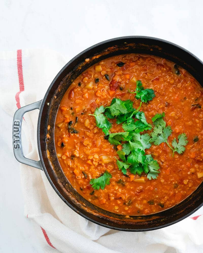 Curry Lentil Soup (Vibrant & Healthy!) – A Couple Cooks