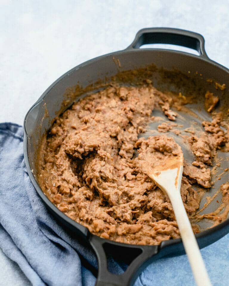 Homemade Refried Beans (Easy & Healthy!) A Couple Cooks