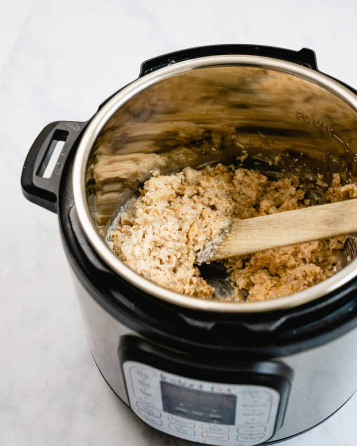 Easy Instant Pot Oatmeal (with Rolled Oats!) A Couple Cooks