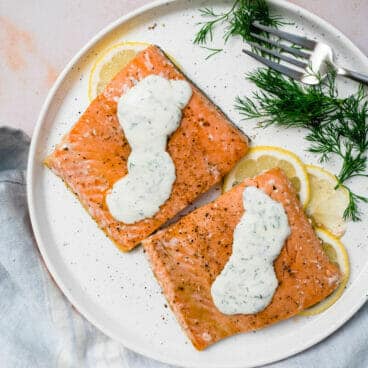 Lemon dill salmon