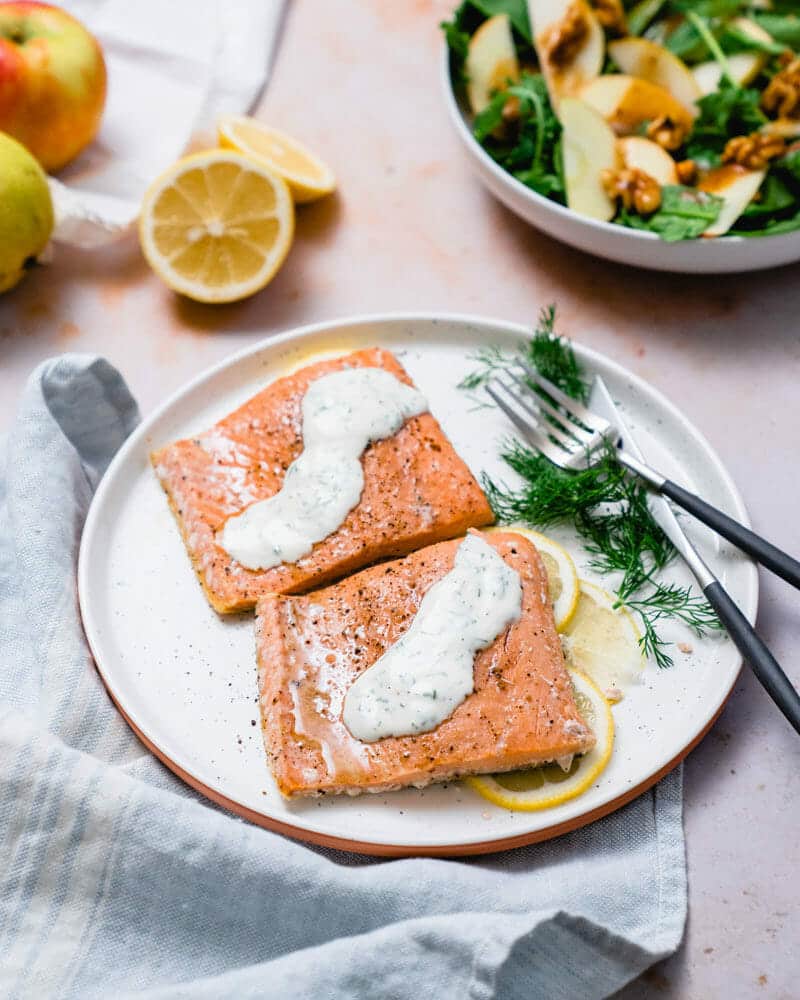 Lemon dill salmon