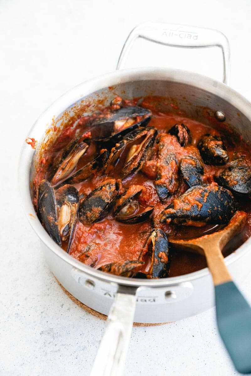 Easy Mussels Marinara A Couple Cooks