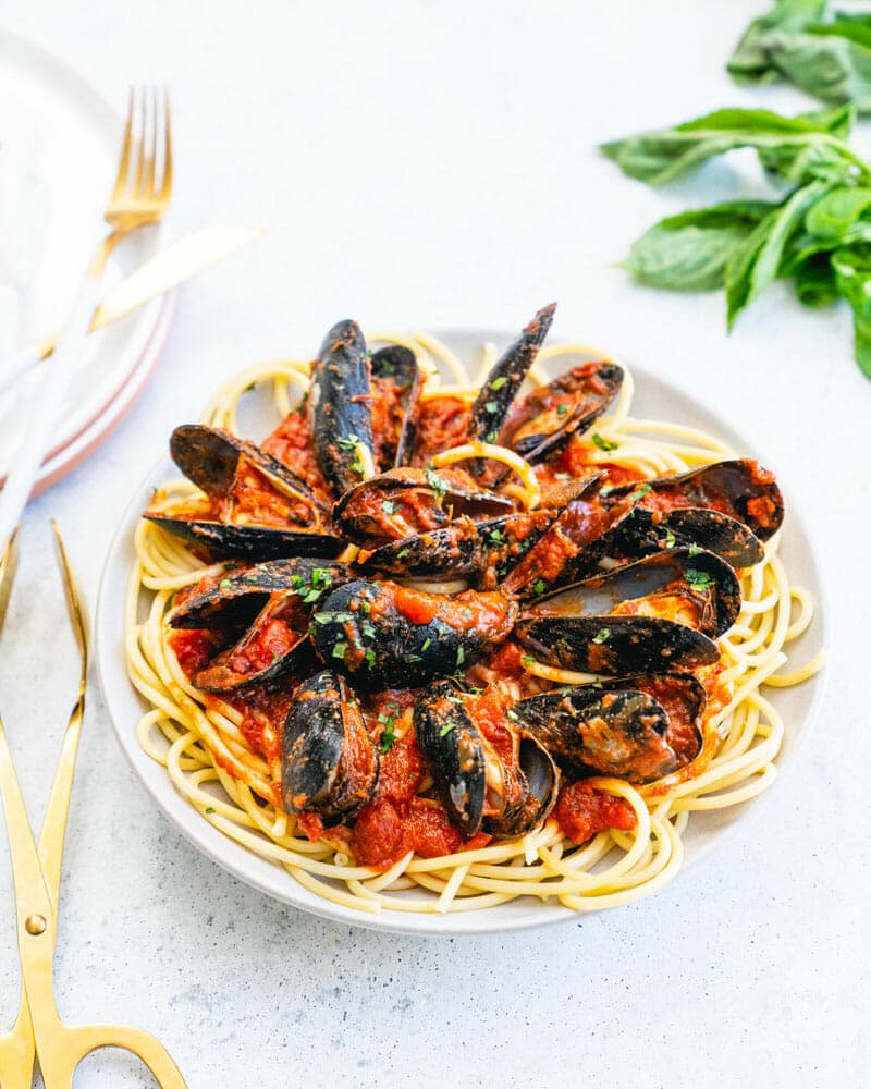 Easy Mussels Marinara A Couple Cooks