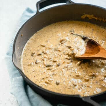 Vegan mushroom gravy