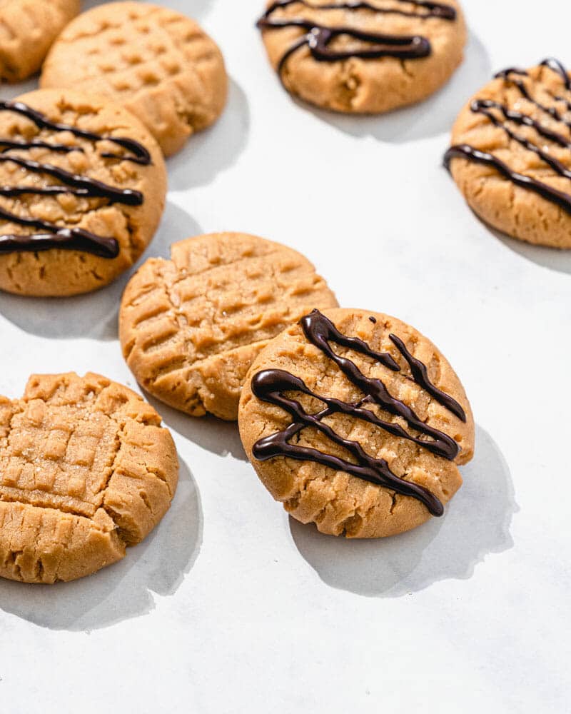 Vegan peanut butter cookies