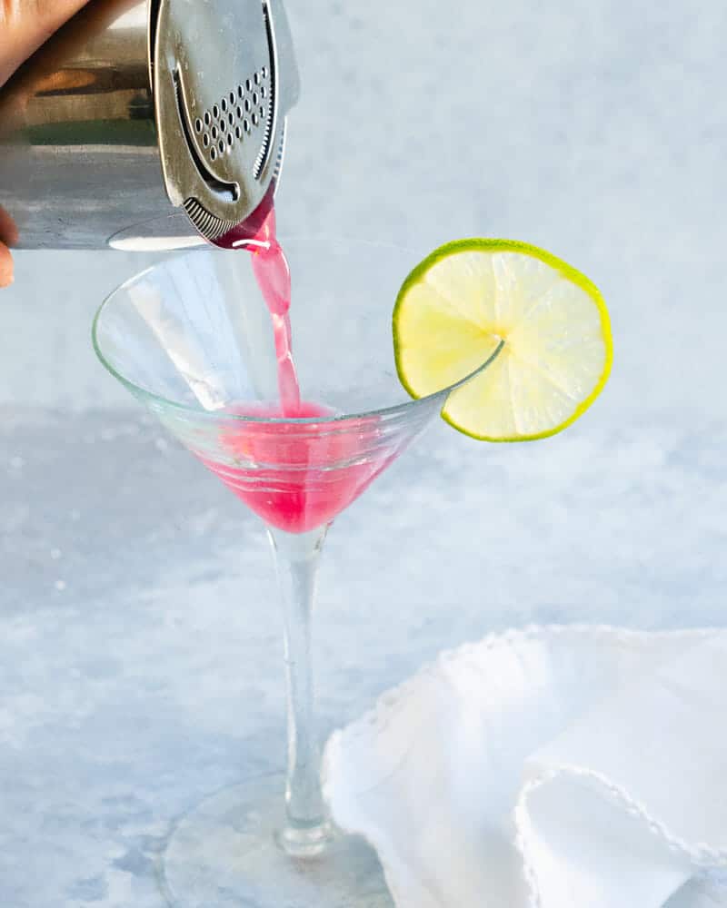 Cosmopolitan cocktail