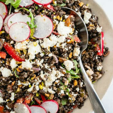 Lentil salad