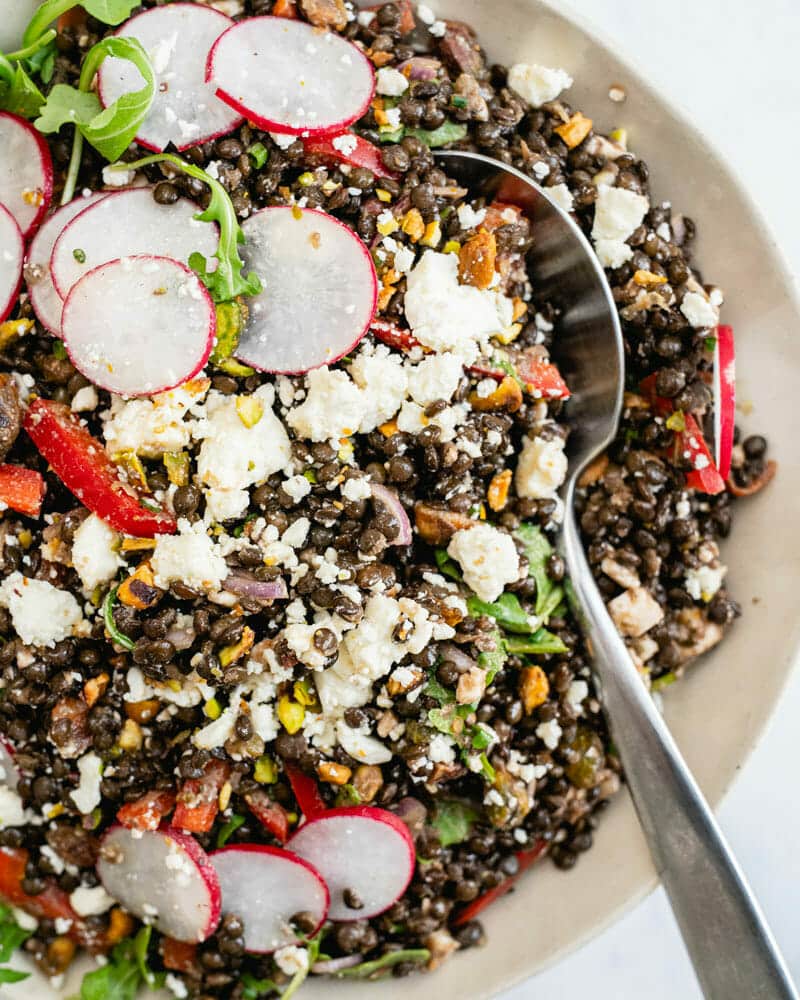 Lentil salad