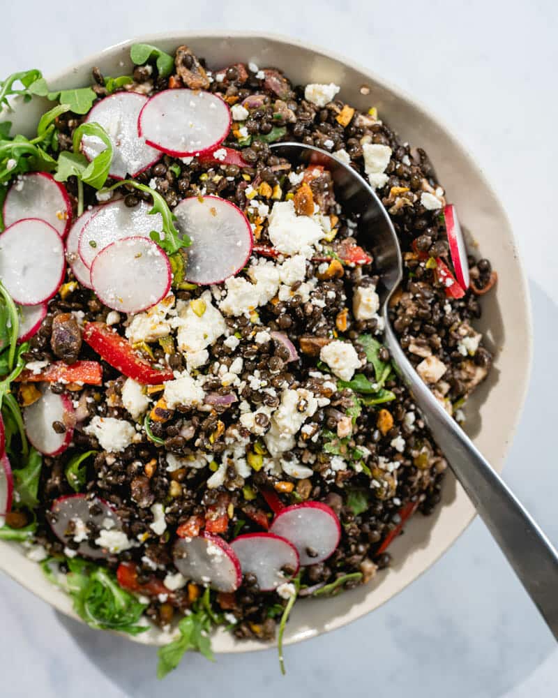 Lentil salad