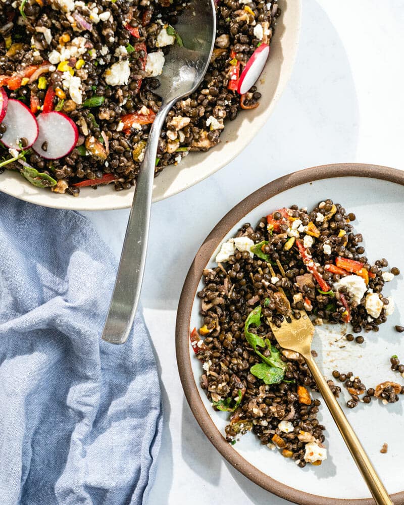 Lentil salad