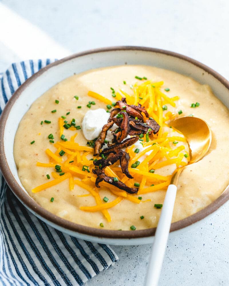 Easy Potato Soup No Cream No Blender A Couple Cooks