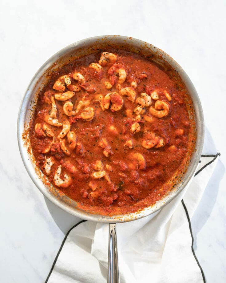 Easy Shrimp Marinara (Fast Dinner Recipe!) A Couple Cooks