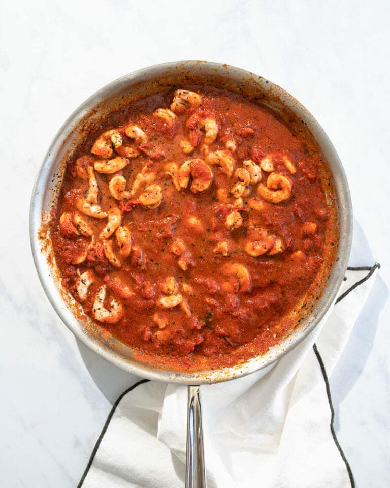 Easy Shrimp Marinara (Fast Dinner Recipe!) A Couple Cooks