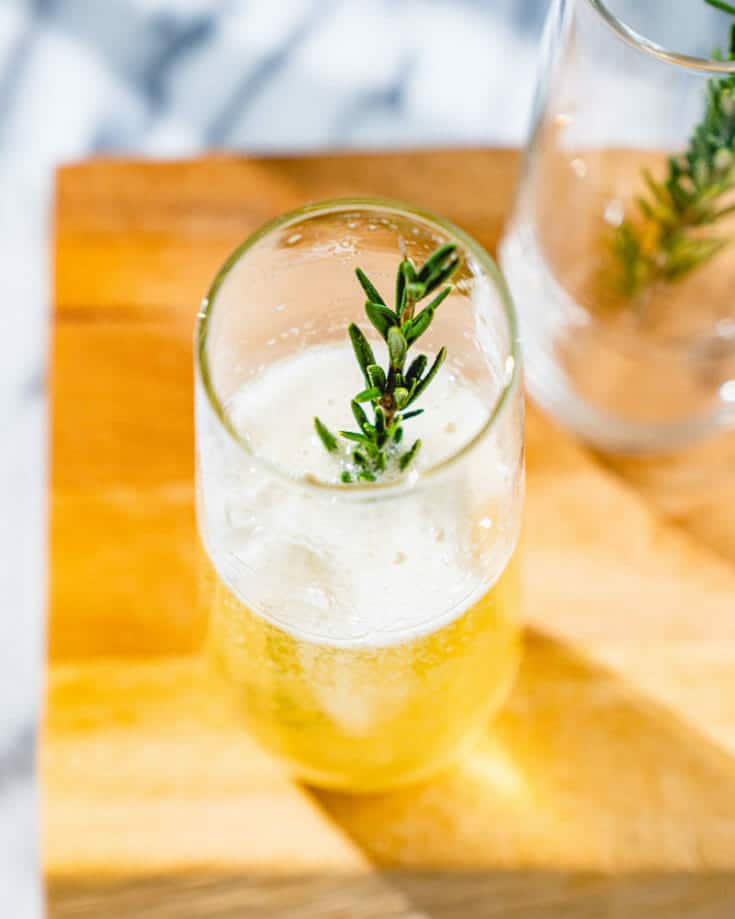 St Germain Champagne Cocktail A Couple Cooks
