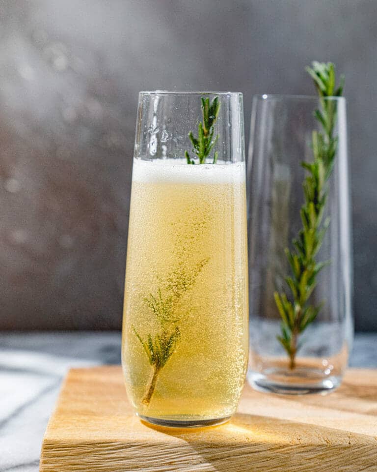 St Germain Champagne Cocktail A Couple Cooks