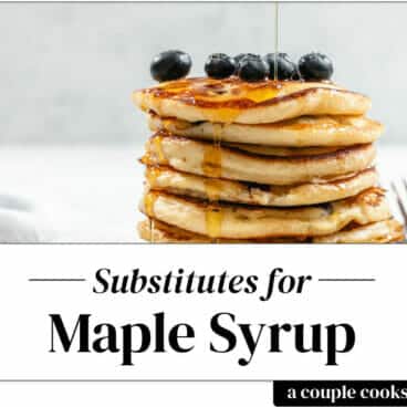 Substitute for Maple Syrup