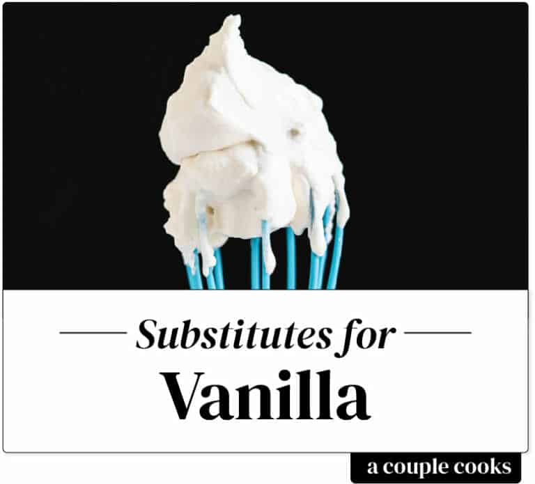 Best Substitute for Vanilla A Couple Cooks