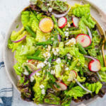 Asparagus salad