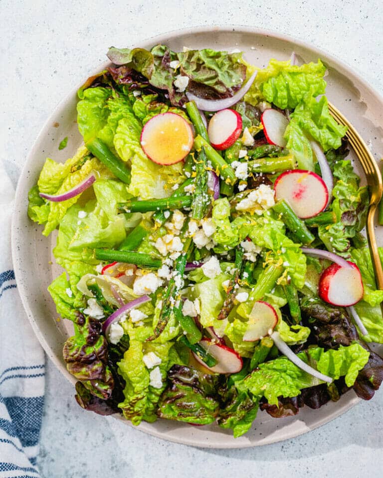 Asparagus Salad with Feta Health & Fitness