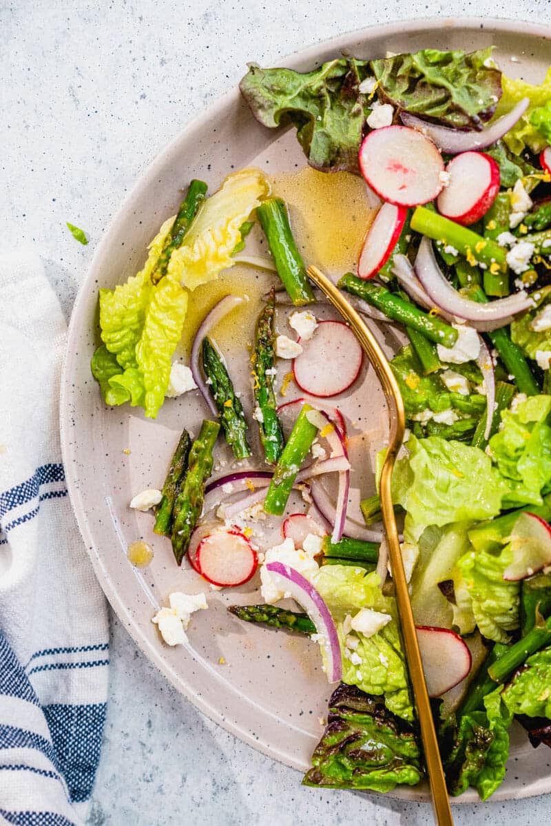 Asparagus salad