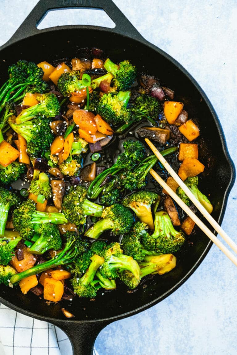 Broccoli Stir Fry (Side or Main!) A Couple Cooks