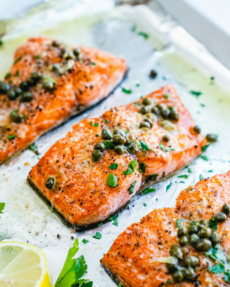 Quick Broiled Salmon – A Couple Cooks