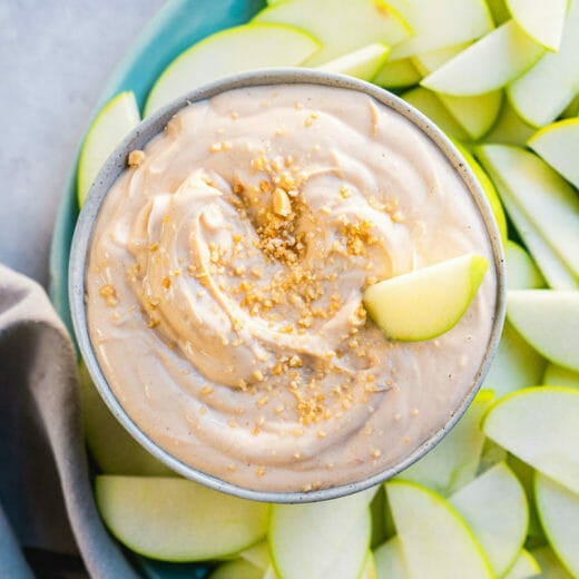 Best Peanut Butter Dip (4 Ingredients!) A Couple Cooks