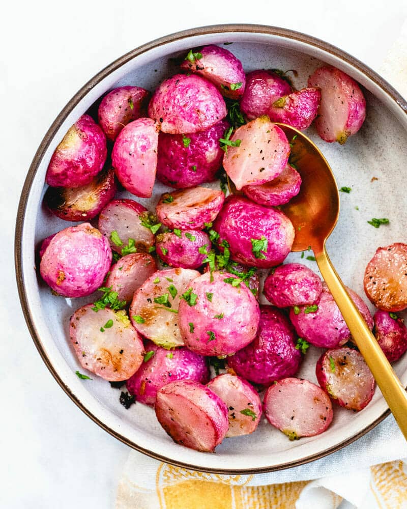 Roasted Radishes (Easy Side Dish!) – A Couple Cooks