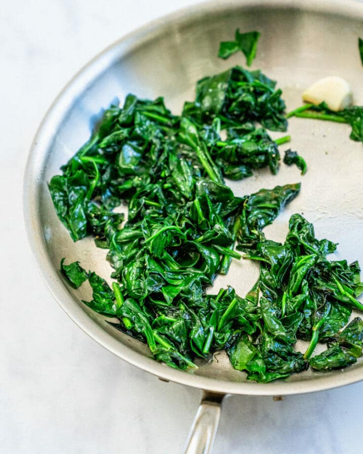 Sauteed Spinach (That Tastes Amazing) – A Couple Cooks