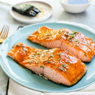 Teriyaki salmon