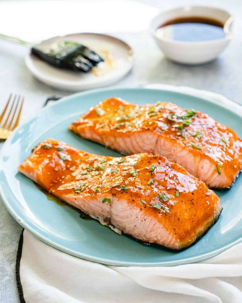 Teriyaki salmon