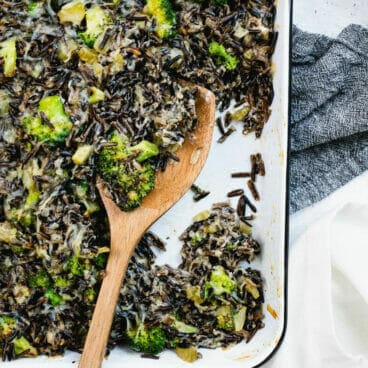 Wild rice casserole