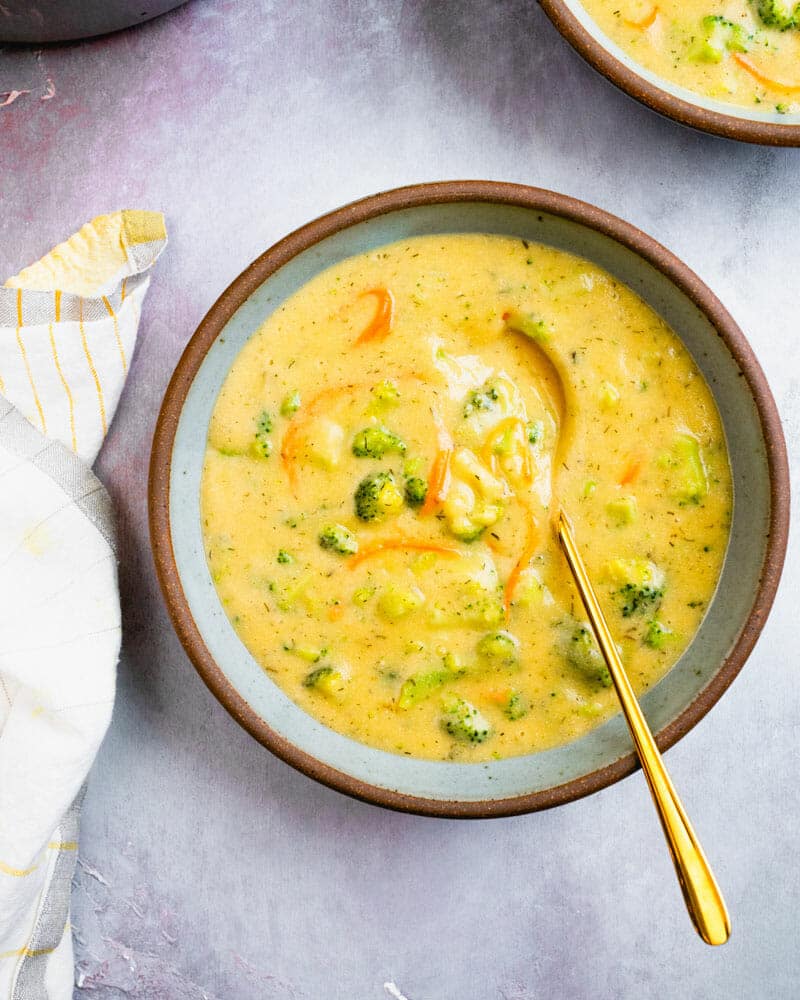 Broccoli potato soup