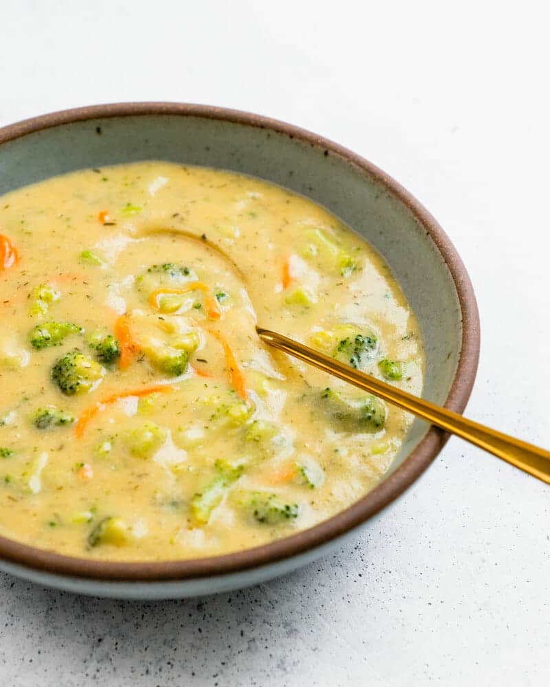 Broccoli potato soup