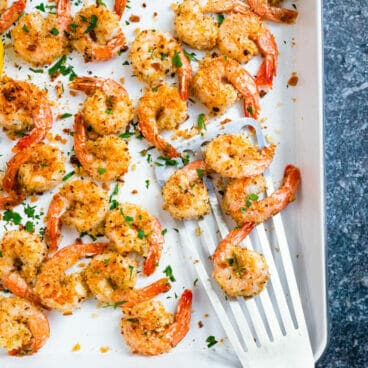 Broiled shrimp