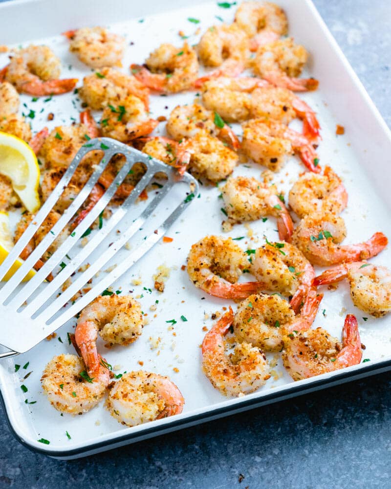 Broiled shrimp