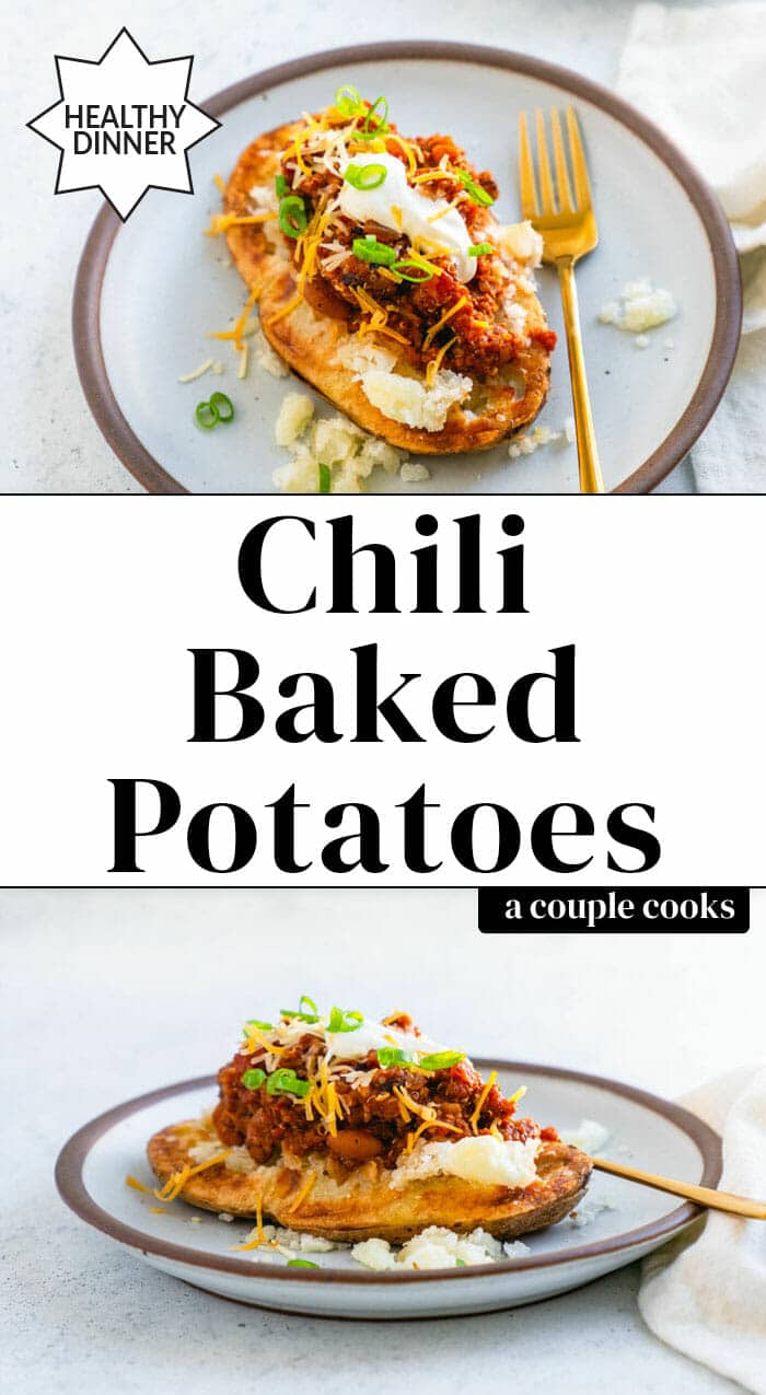 Chili Baked Potatoes