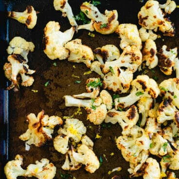 Roasted cauliflower