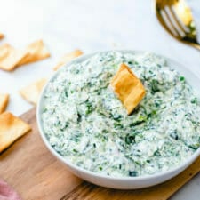 Easy Spinach Dip (10 minutes!)-image