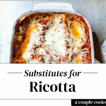 Substitute for Ricotta