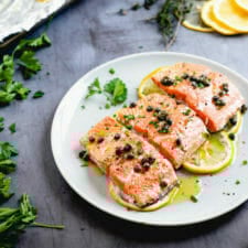 Salmon with Capers-image