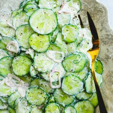 English Cucumber Salad