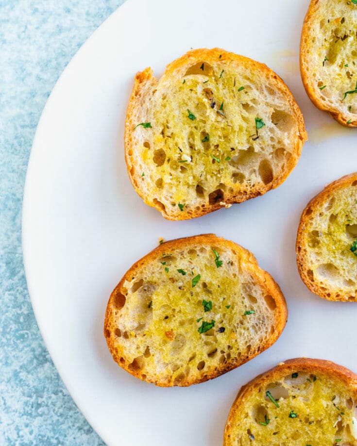 BEST Garlic Toast (Quick & Easy!) A Couple Cooks