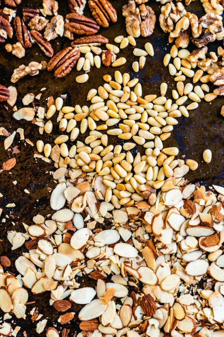 How to toast almonds 2 ways 