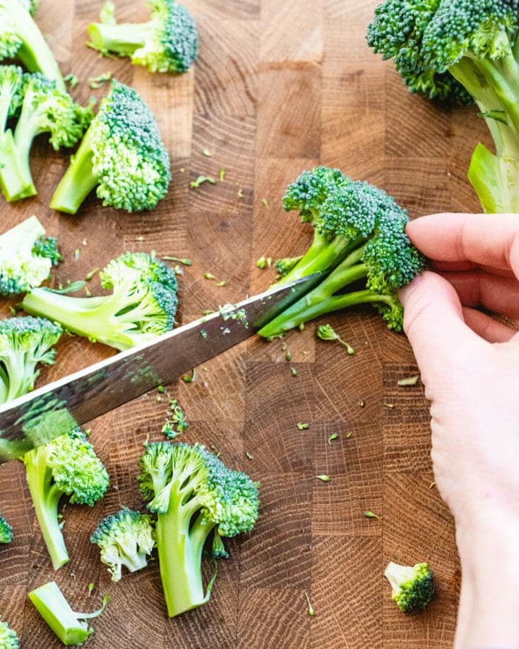 How to Cut Broccoli Florets (The Right Way!) A Couple Cooks