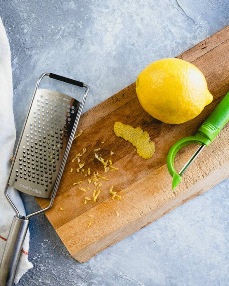 How to Zest a Lemon A Couple Cooks
