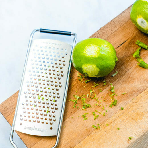 How to Zest a Lime A Couple Cooks