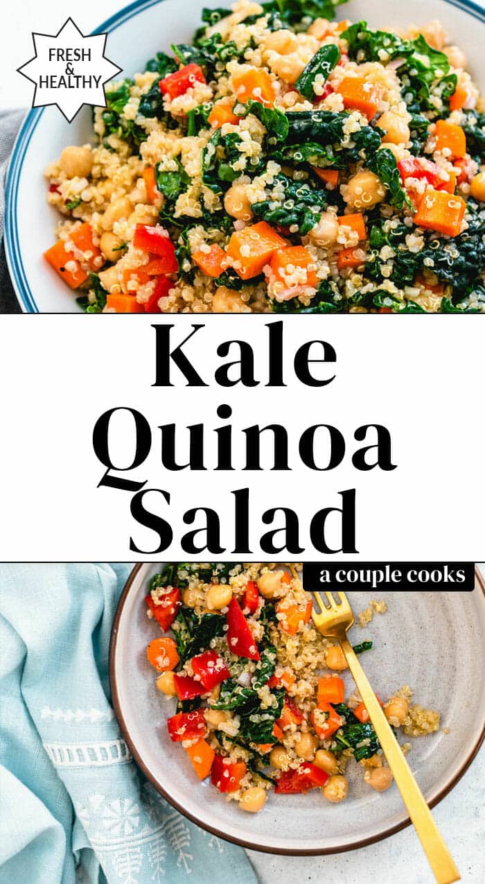 Kale Quinoa Salad A Couple Cooks