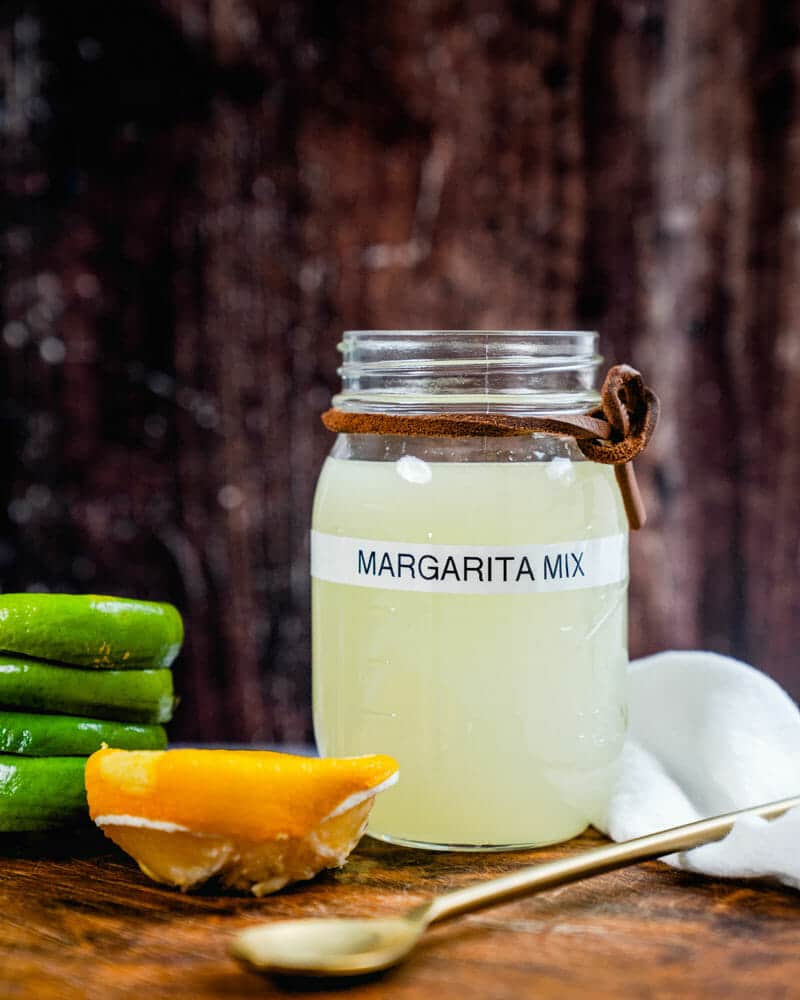 Homemade margarita mix