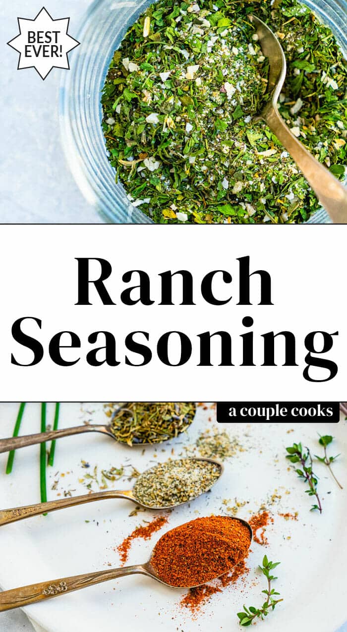 Homemade Ranch Seasoning – A Couple Cooks